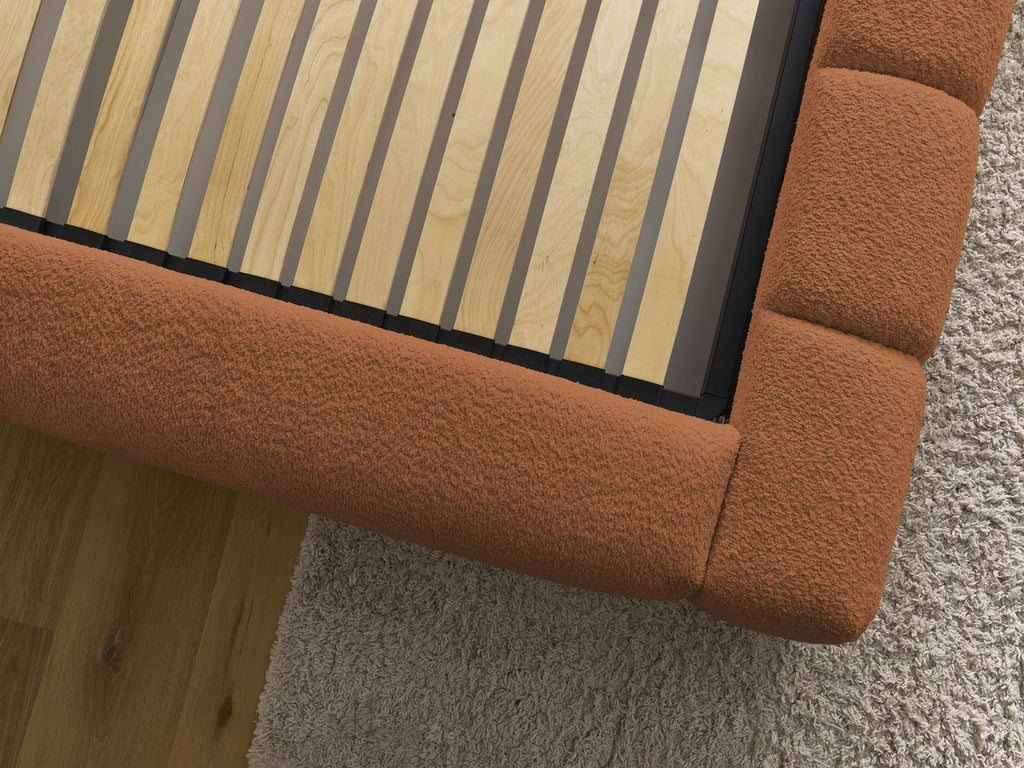 Denali - Lit Coffre - Tissu Bouclette