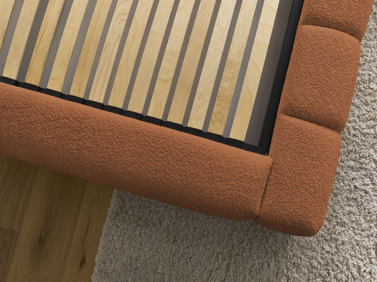 Denali - Lit Coffre - Tissu Bouclette