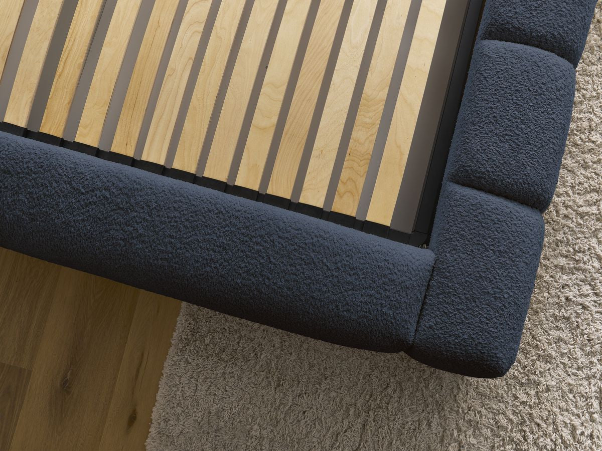 Denali - Lit Coffre - Tissu Bouclette