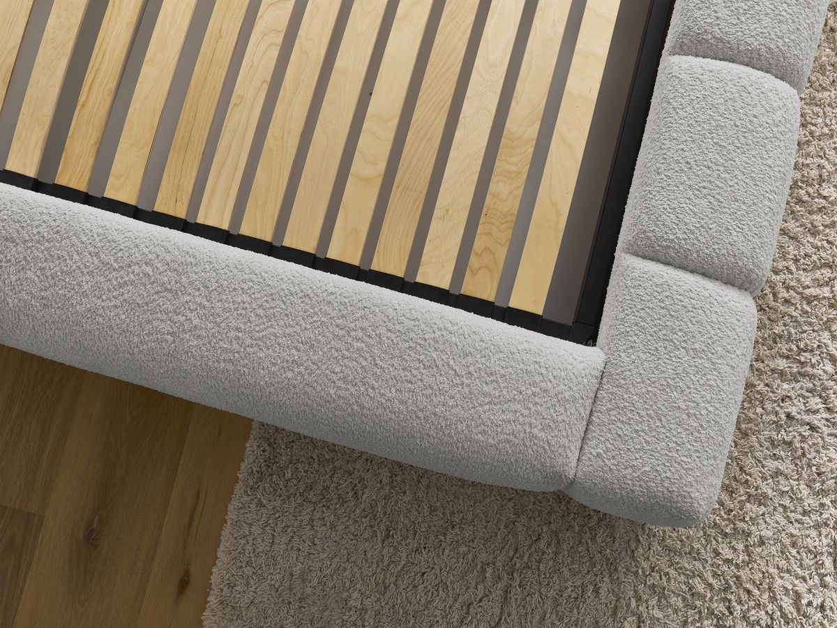 Denali - Lit Coffre - Tissu Bouclette