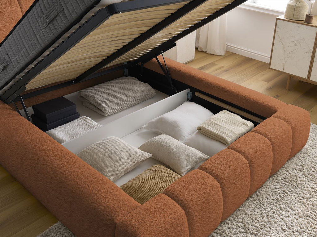 Denali - Lit Coffre - Tissu Bouclette