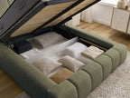 Denali - Lit Coffre - Tissu Bouclette