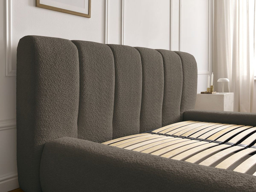 Denali - Lit Coffre - Tissu Bouclette