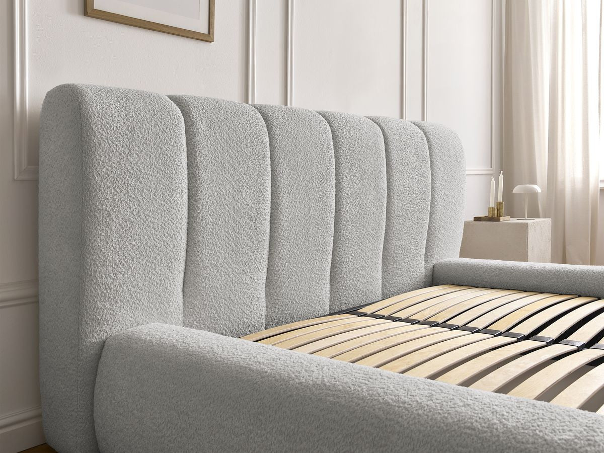 Denali - Lit Coffre - Tissu Bouclette