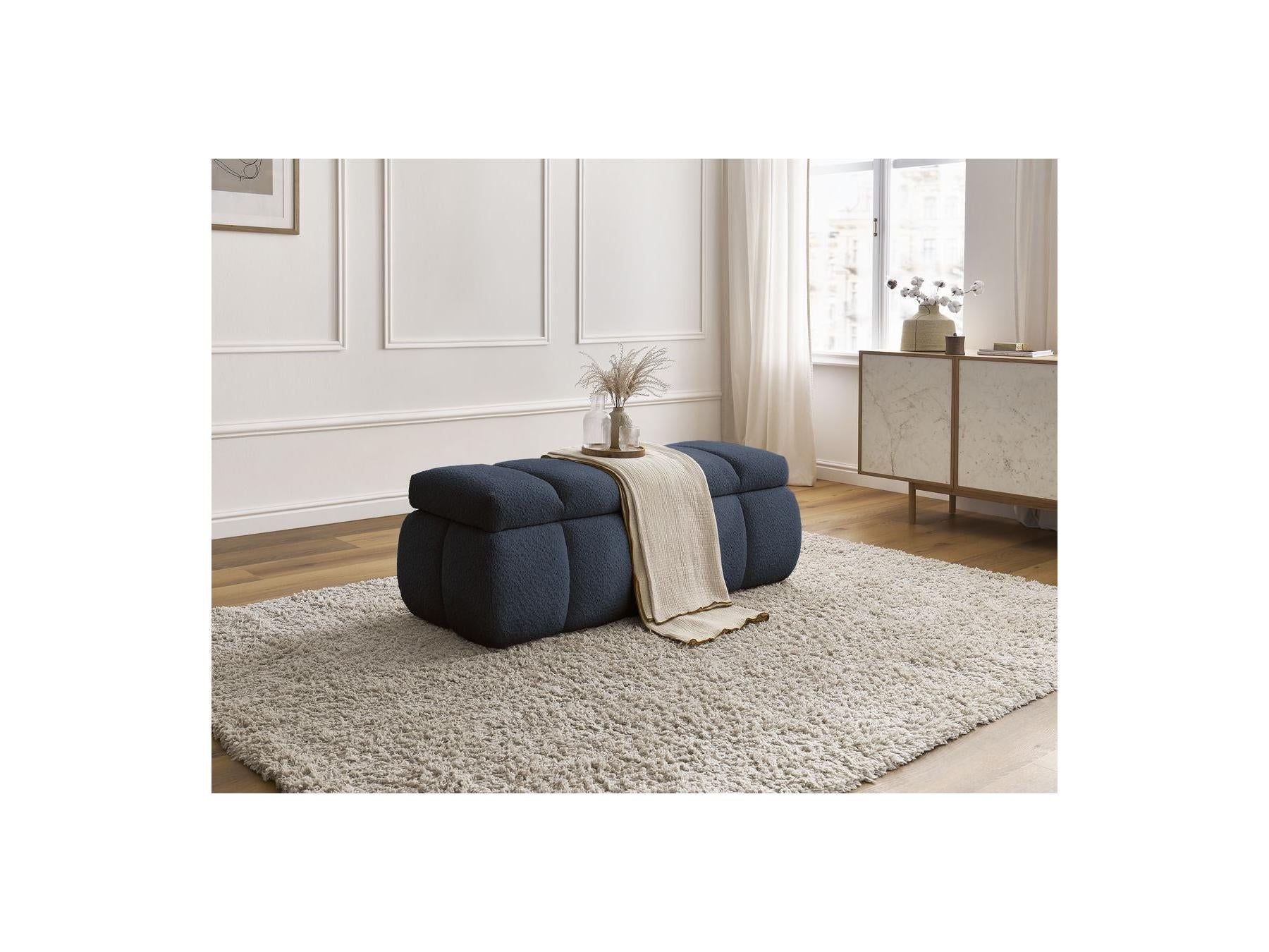 Storage Bench - Denali - Bouclé Fabric