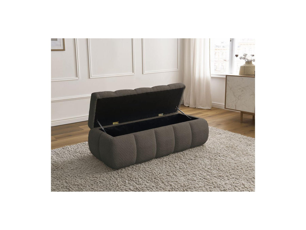Storage Bench - Denali - Bouclé Fabric