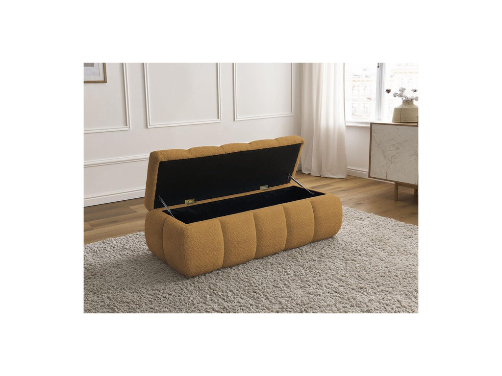 Storage Bench - Denali - Bouclé Fabric