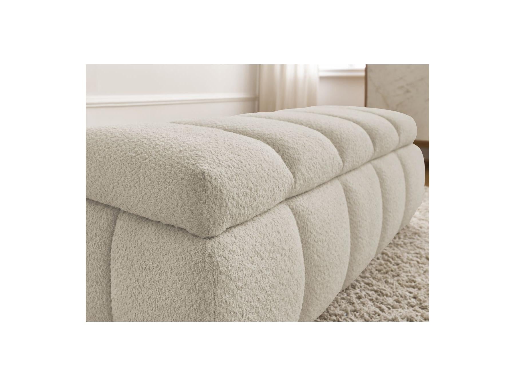 Storage Bench - Denali - Bouclé Fabric
