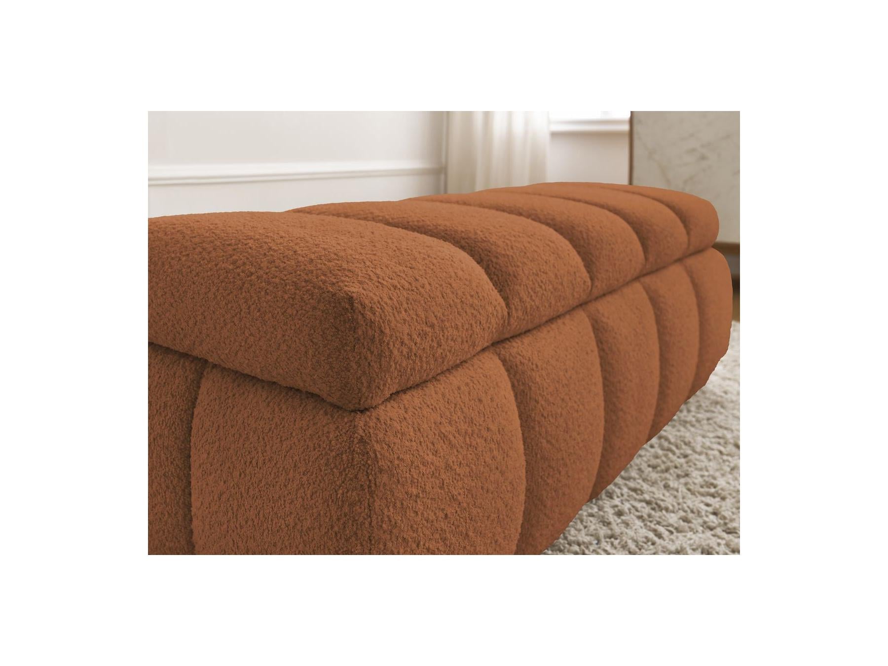 Storage Bench - Denali - Bouclé Fabric