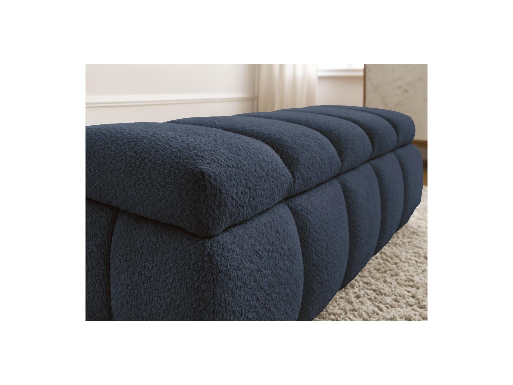 Storage Bench - Denali - Bouclé Fabric