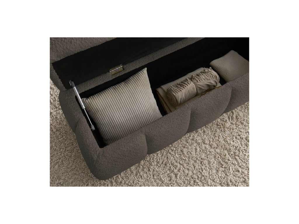 Storage Bench - Denali - Bouclé Fabric