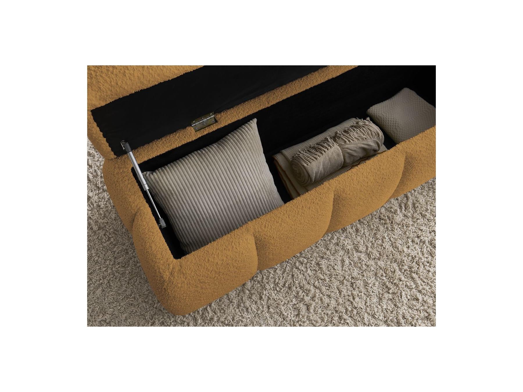 Storage Bench - Denali - Bouclé Fabric