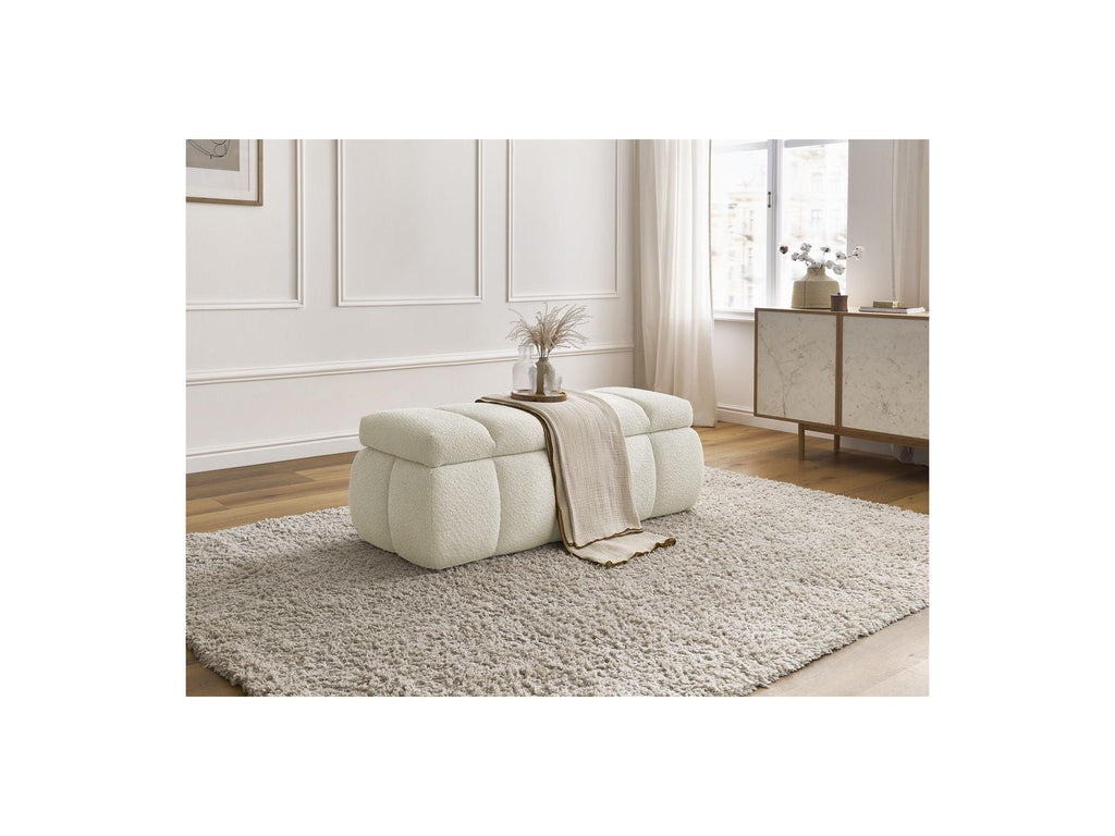 Storage Bench - Denali - Bouclé Fabric
