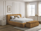 Denali - Lit Coffre - Tissu Bouclette + Bout De Lit