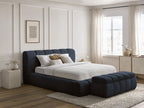 Denali - Lit Coffre - Tissu Bouclette + Bout De Lit