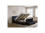 Denali - Lit Coffre - Tissu Bouclette + Bout De Lit