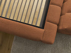 Denali - Lit Coffre - Tissu Bouclette + Bout De Lit