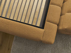 Denali - Lit Coffre - Tissu Bouclette + Bout De Lit