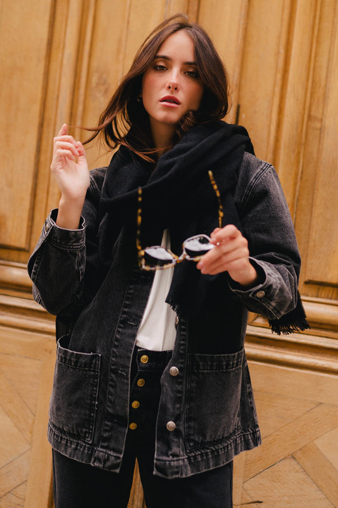 Juan Grey Denim Jacket