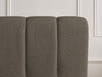 Denali - Lit Coffre - Tissu Bouclette + Bout De Lit