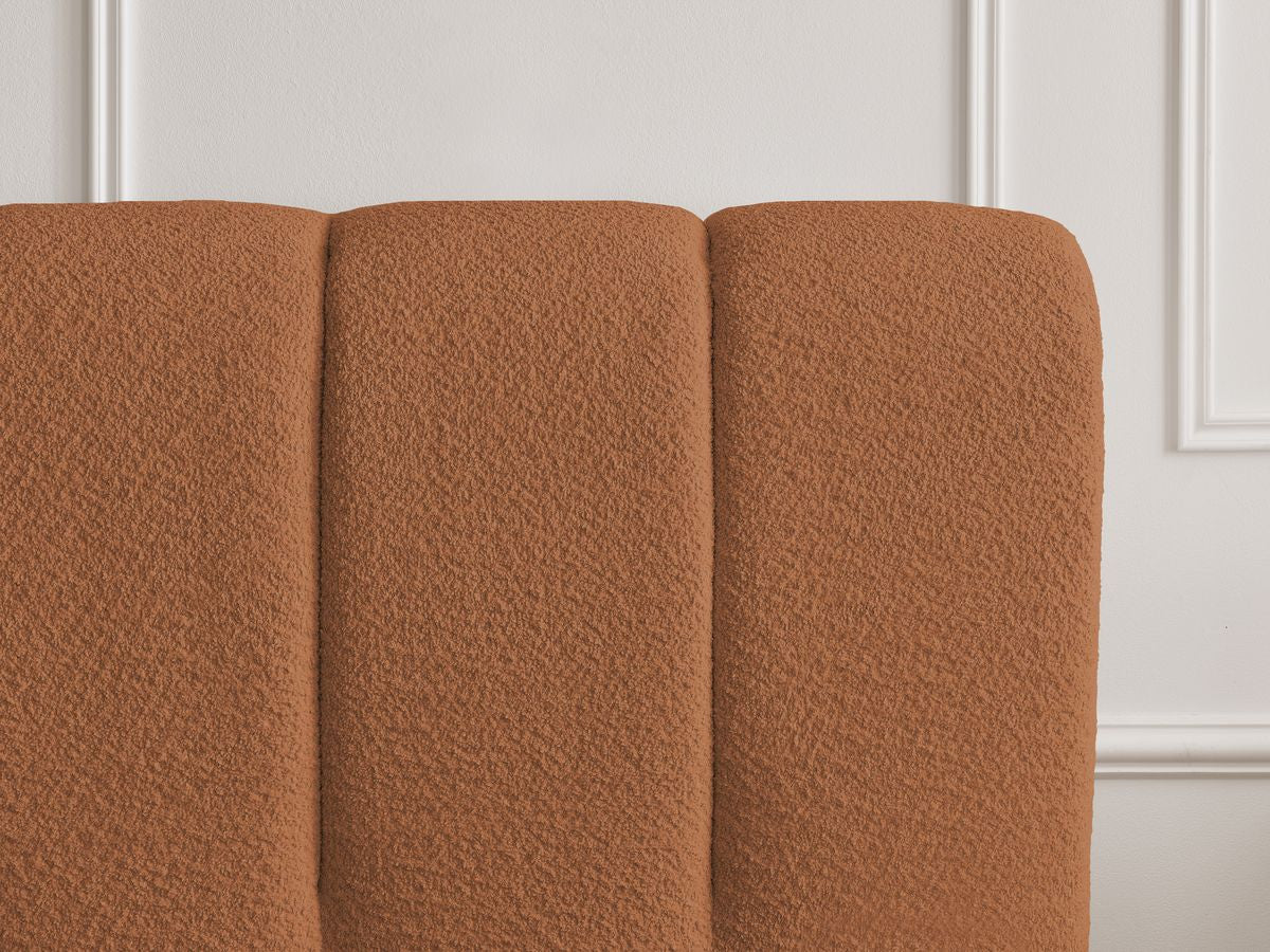 Denali - Lit Coffre - Tissu Bouclette + Bout De Lit