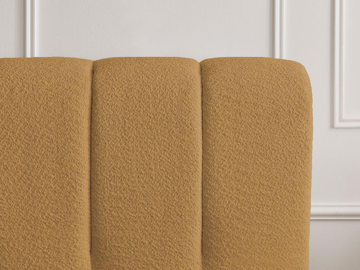Denali - Lit Coffre - Tissu Bouclette + Bout De Lit