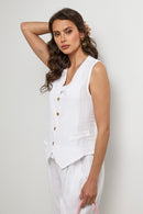 Gilet - Blanc - Femme