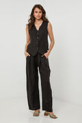 Vest - Black - Women