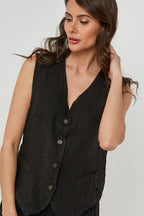 Vest - Black - Women