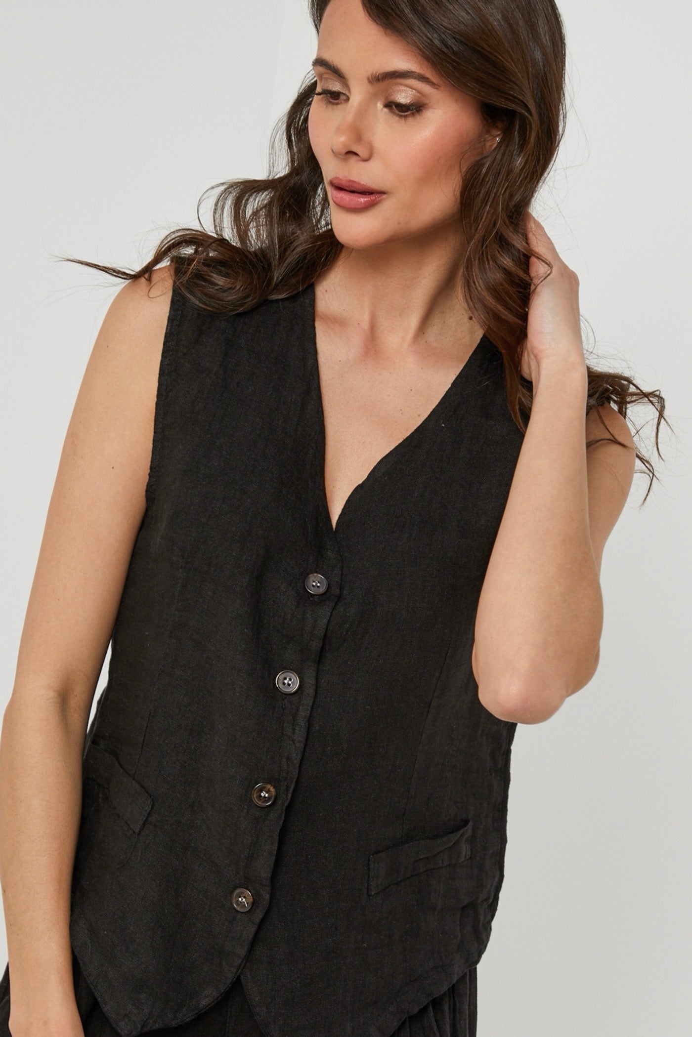 Vest - Black - Women