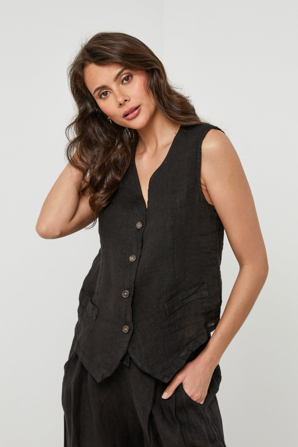 Vest - Black - Women