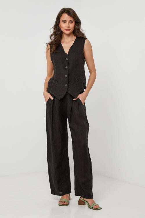 Gilet - Noir - Femme