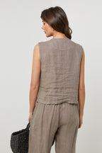 Vest - Taupe - Women