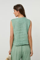 Gilet - Vert - Femme