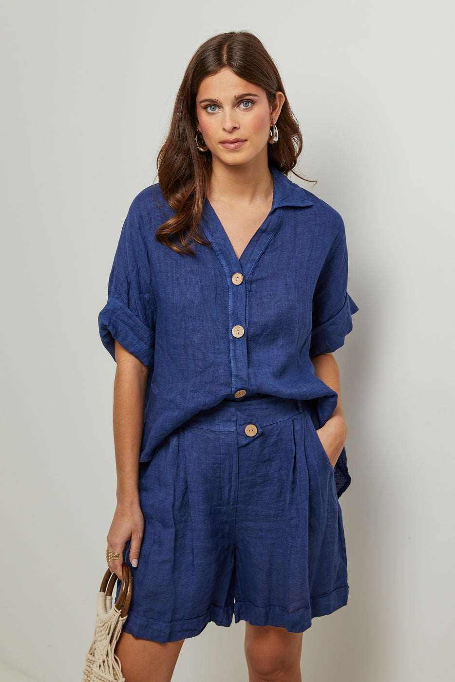 Shirt - Navy - Women