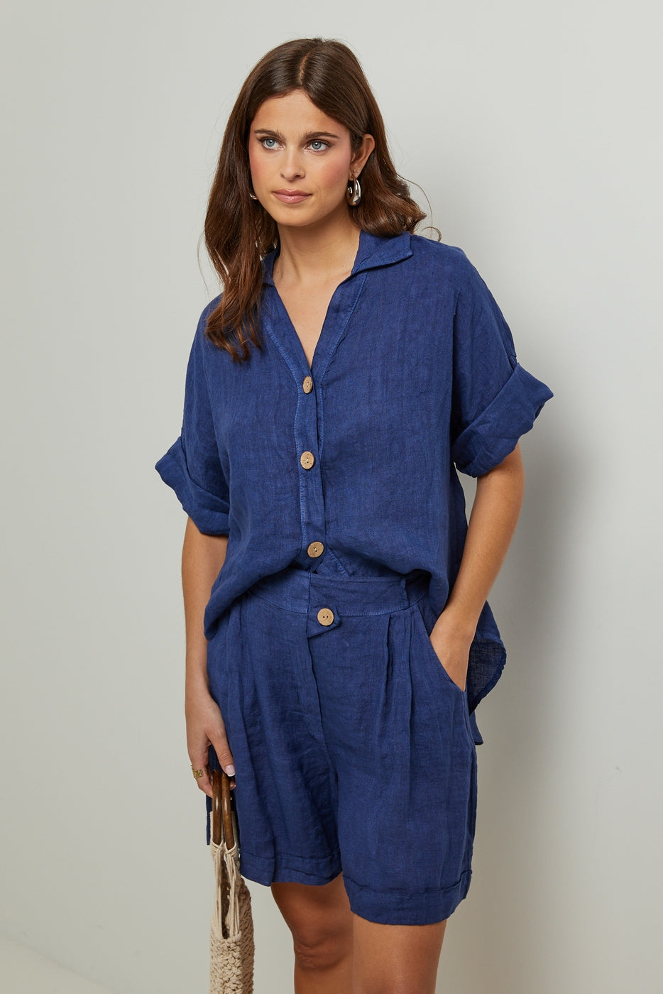 Shirt - Navy - Women