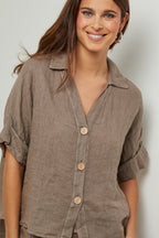 Chemise - Taupe - Femme