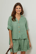 Chemise - Vert - Femme