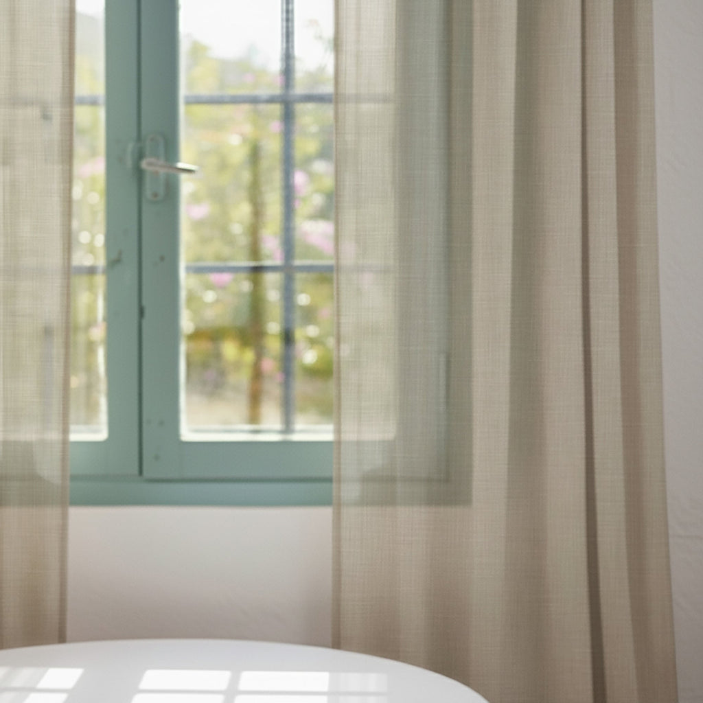 Aura Curtain - Linen