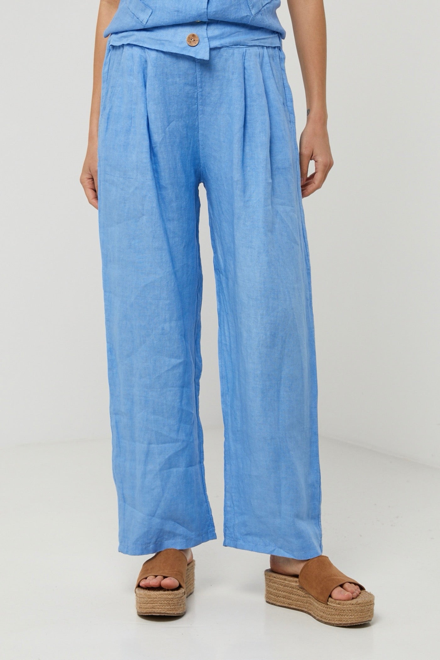 Pantalon - Indigo - Femme