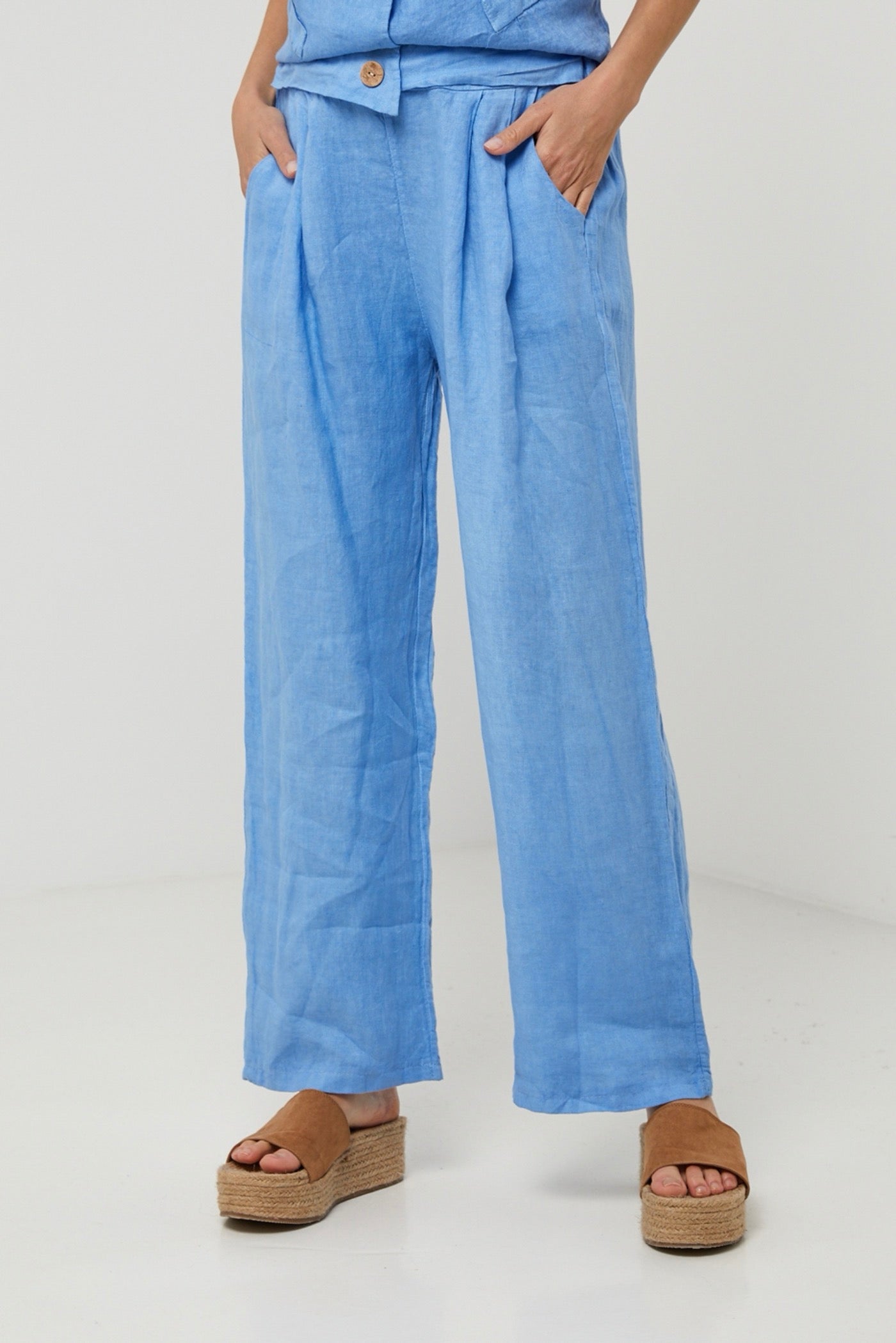 Pantalon - Indigo - Femme