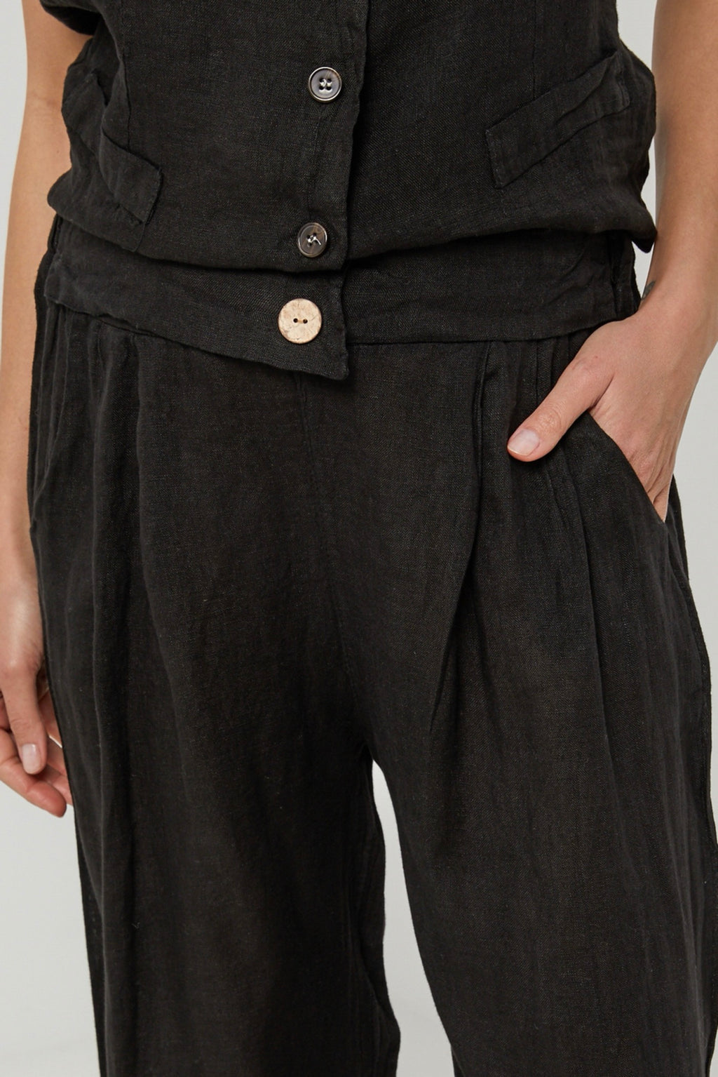 Pantalon - Noir - Femme