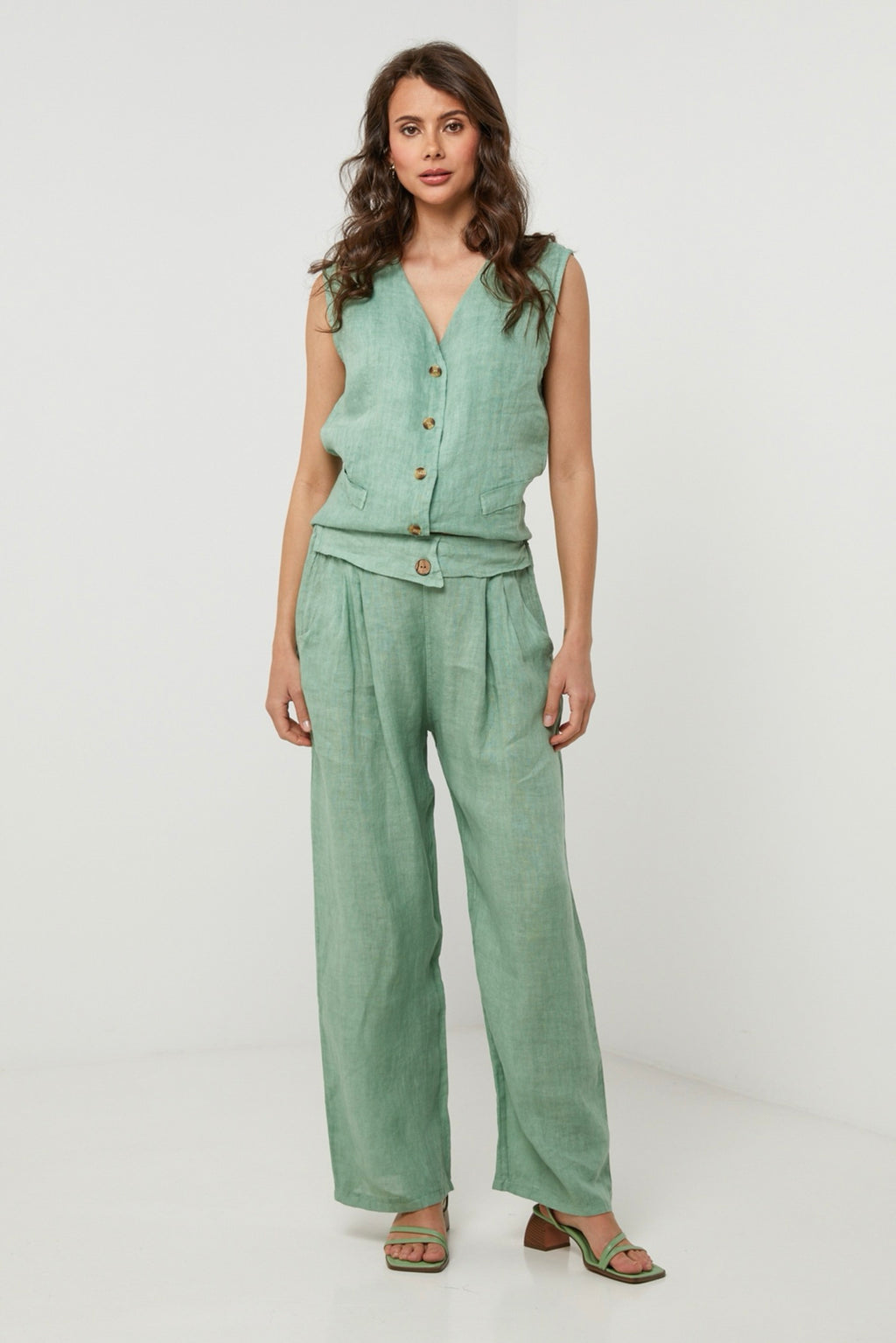 Pantalon - Vert - Femme