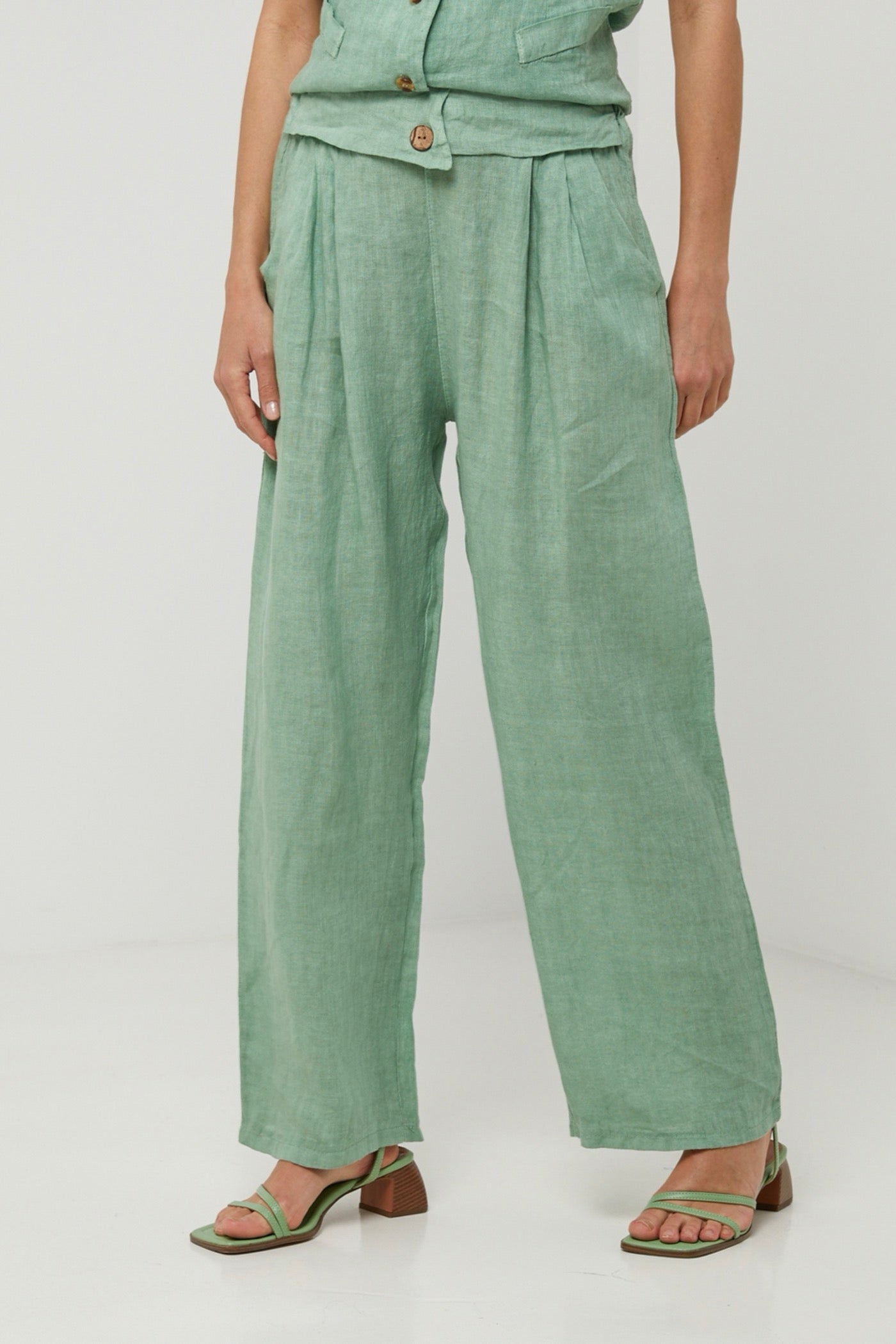 Pantalon - Vert - Femme