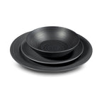 Vibe Gray - 18 Piece Service - Stoneware - Gray