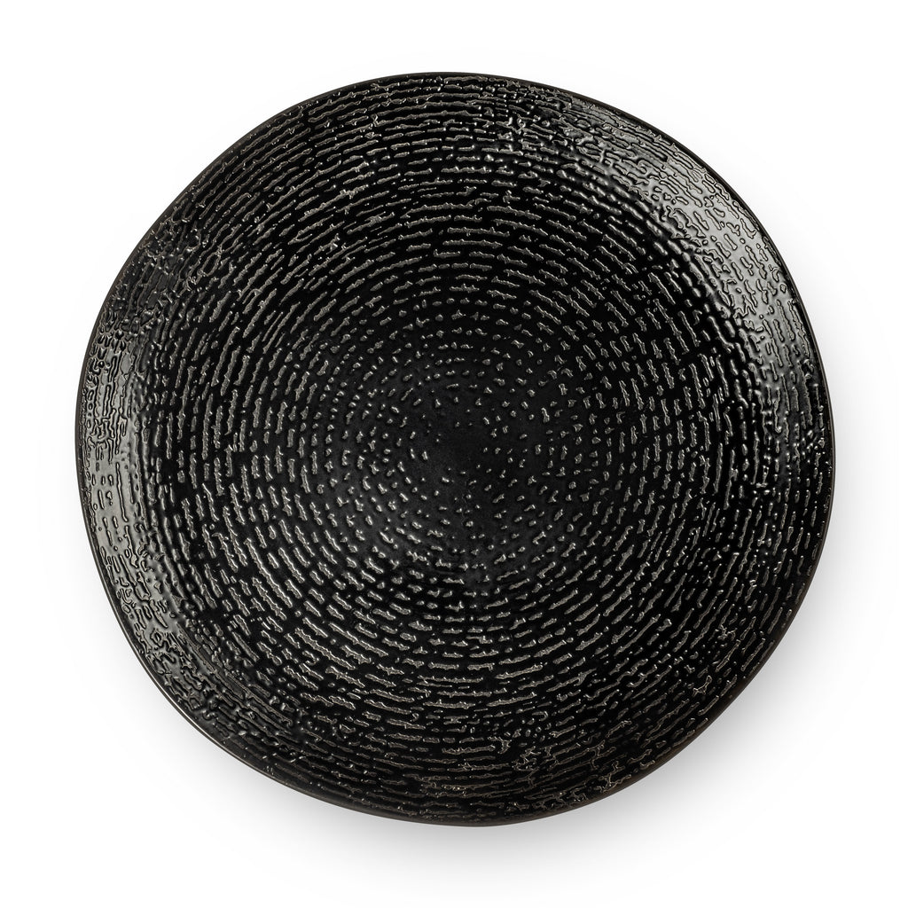 Matrix - Servicio de 18 piezas - Gres - Negro