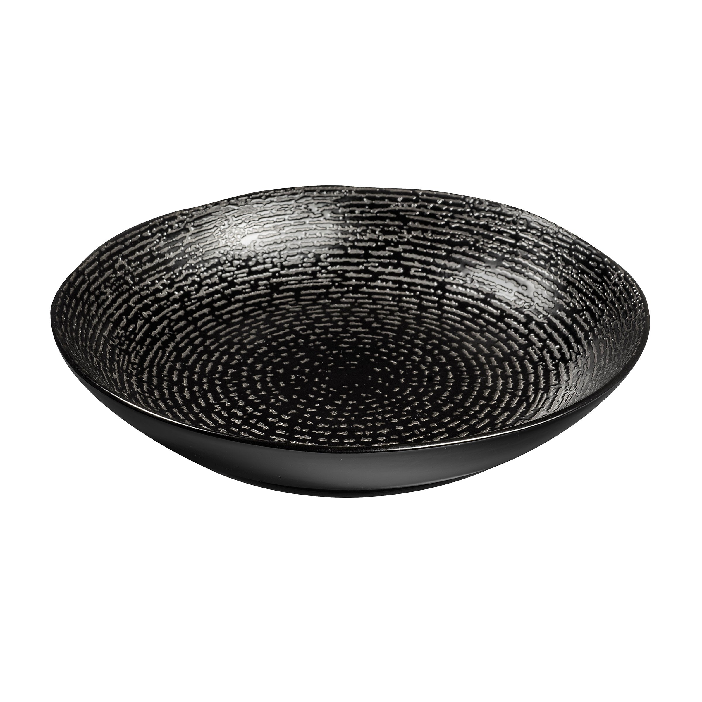 Matrix - Servicio de 18 piezas - Gres - Negro