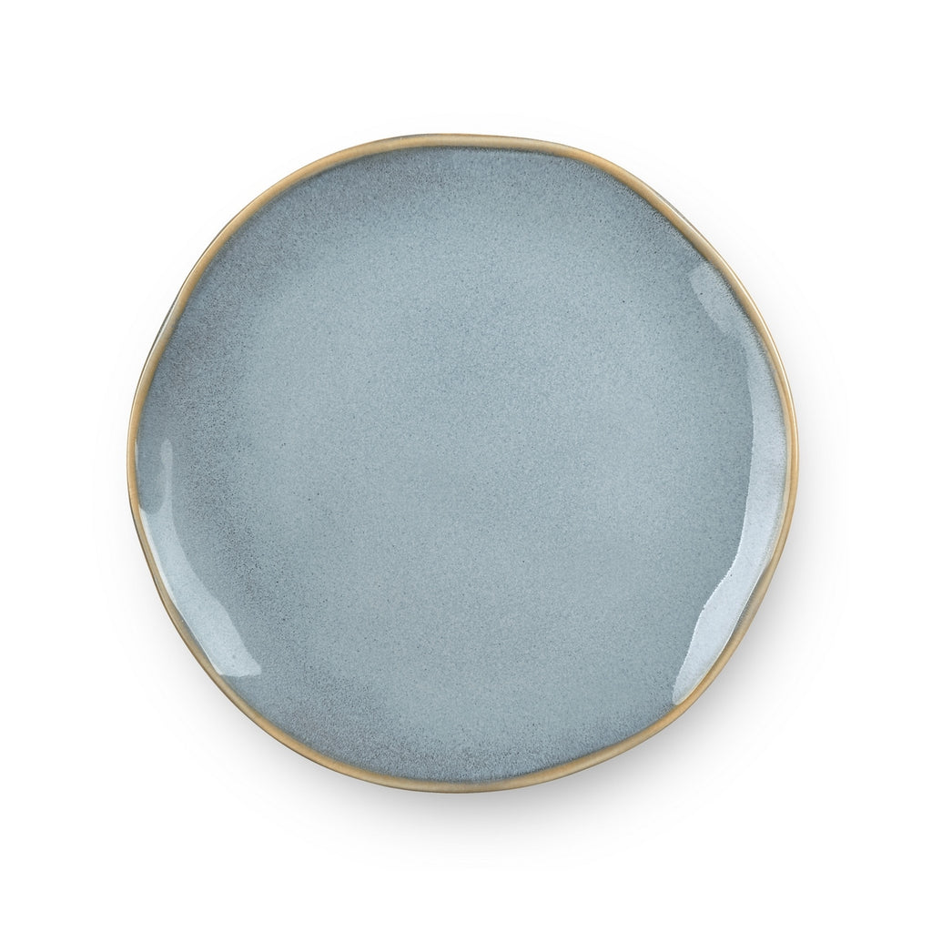 Egée - Servicio de 18 piezas - Gres - Azul