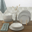 18 Piece Service - Colette - White