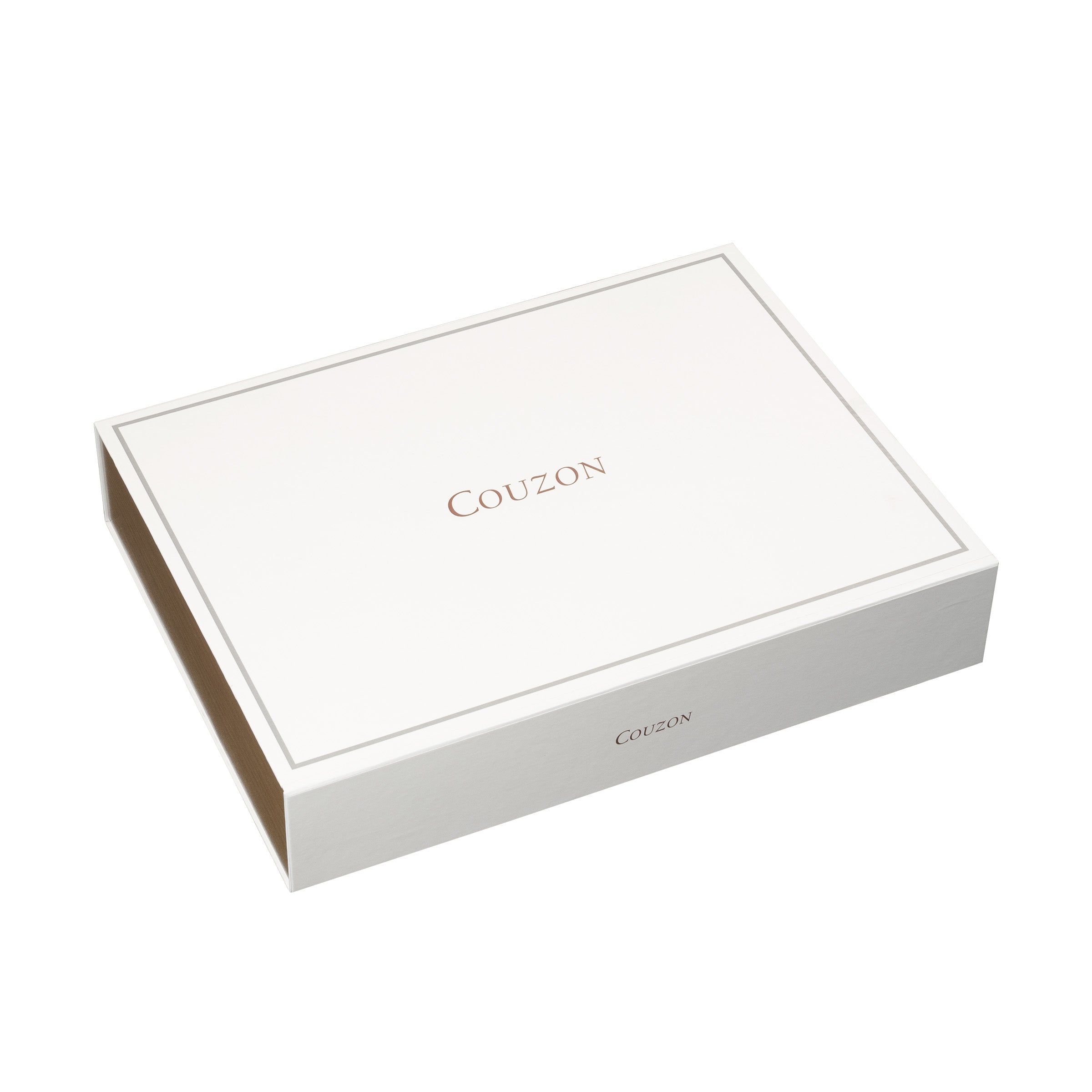 Wooden Chest - Storage Box for 48 to 98 Place Settings - Wood - White/Wood